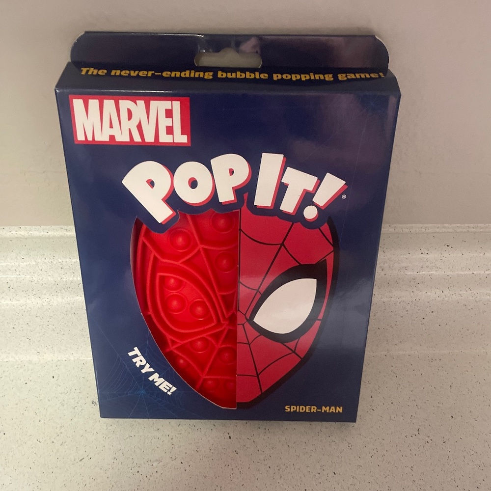 NIB Pop It! Disney Marvel Spider-Man